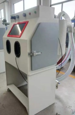 無塵噴砂機的工作原理圖講解
